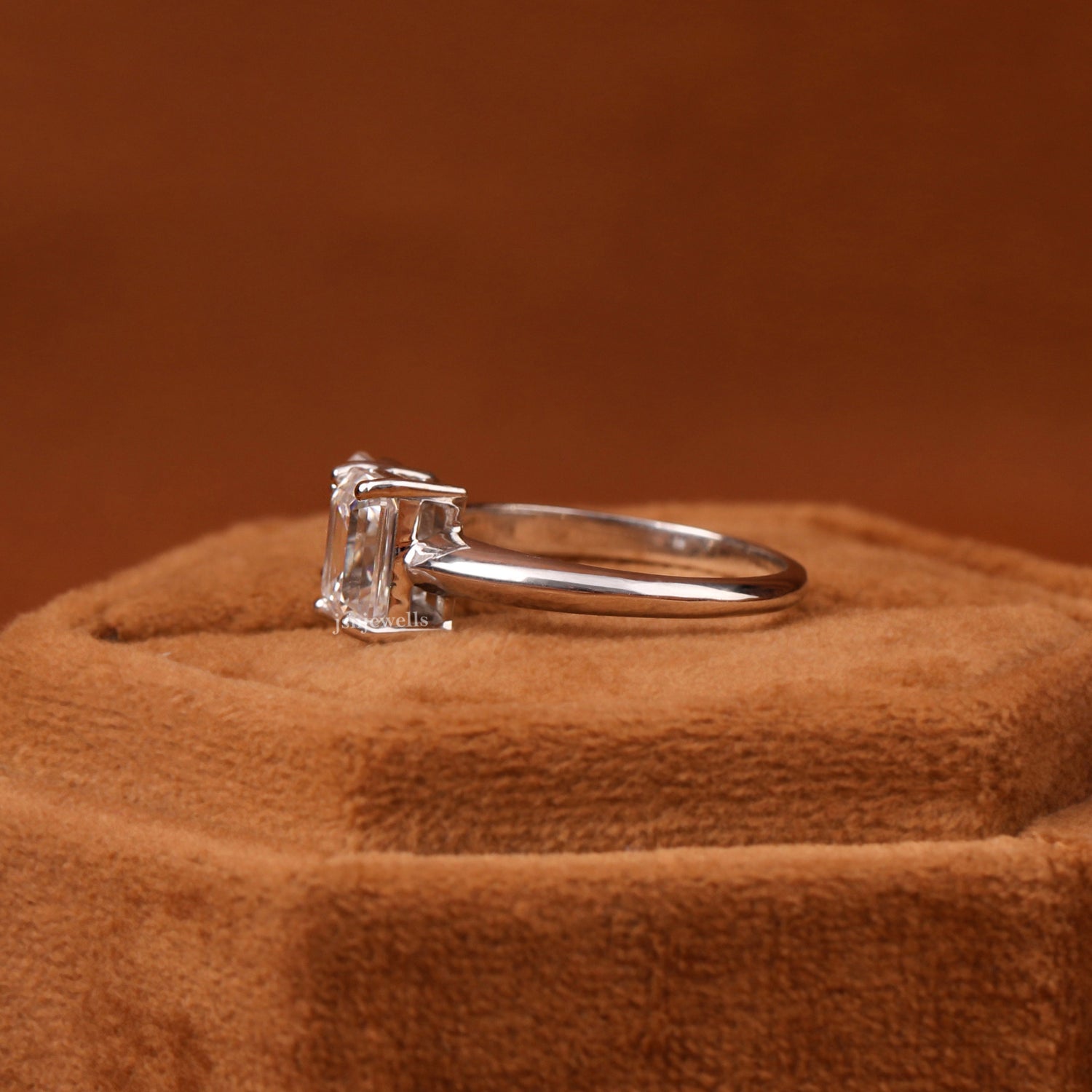 Asscher & Emerald Cut Lab Grown Diamond Toi Tt Moi Engagement Ring